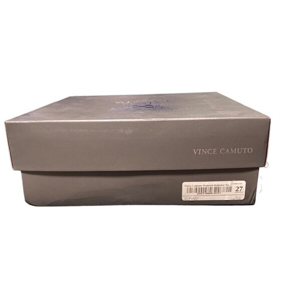 Vince Camuto VC-Kamaye 9M 39 Women Shoes 5” Heel Suede Tan Lace-Up Leather - Picture 12 of 14